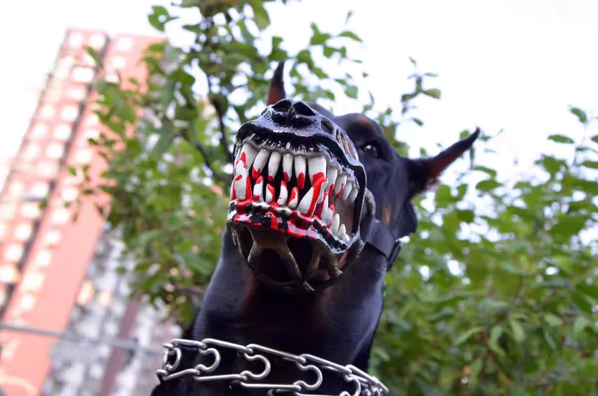 Scary Werewolf Dog Muzzle