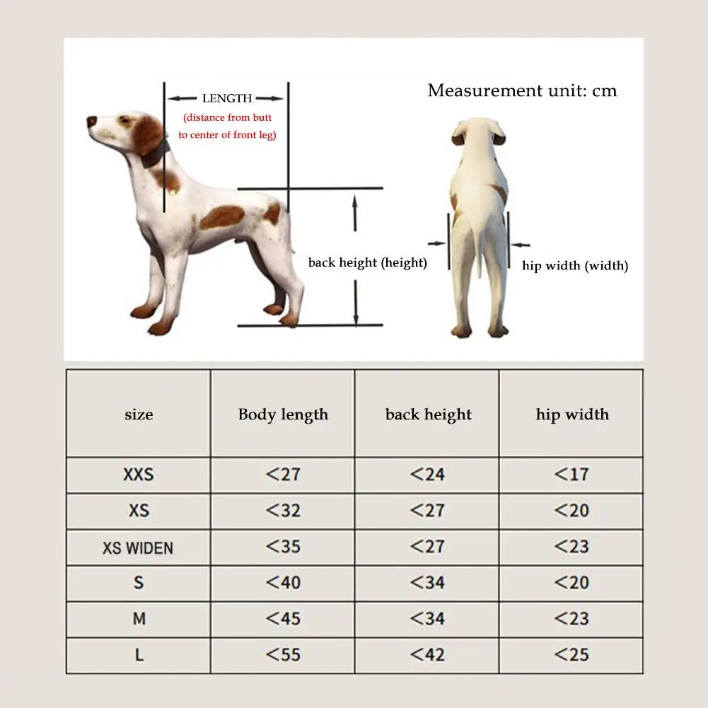 Disabled Pet Back Legs Rehabilitation Wheelchair