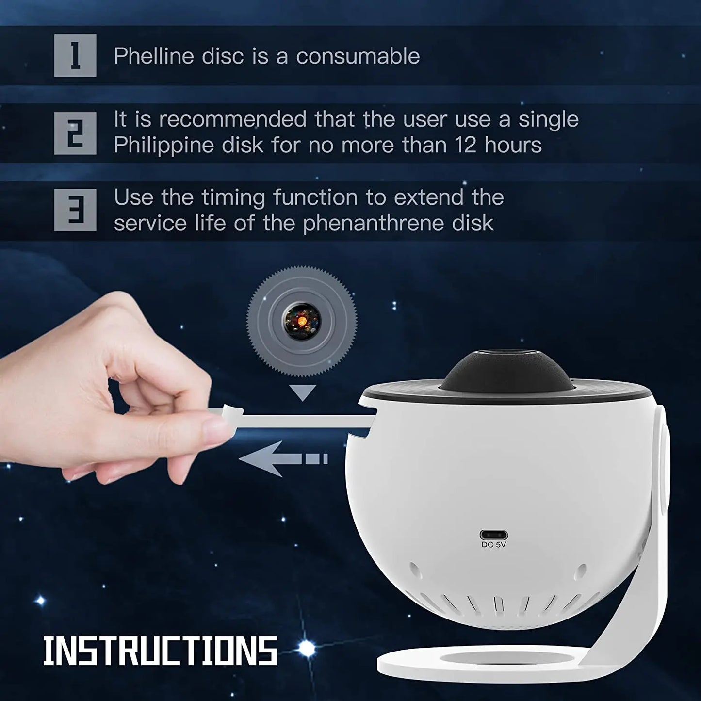 13 in 1 Star Aurora Projector Light