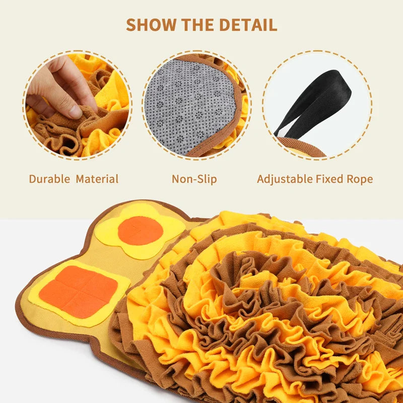Natural Pet Enrichment Snuffle Pad