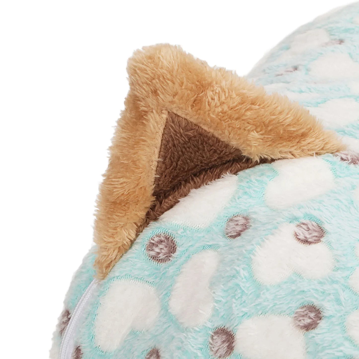 Soft Long Plush Round Cat Tunnel