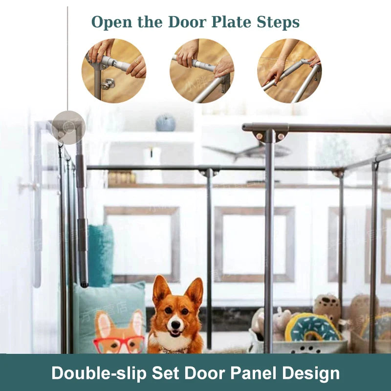 Large Aluminium Pet Playpen