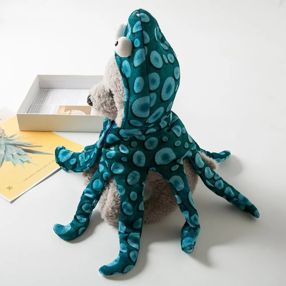 Pet Dog Halloween Octopus Costumes