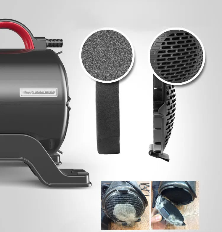 2800W Speed Control Pet Hair Dryer