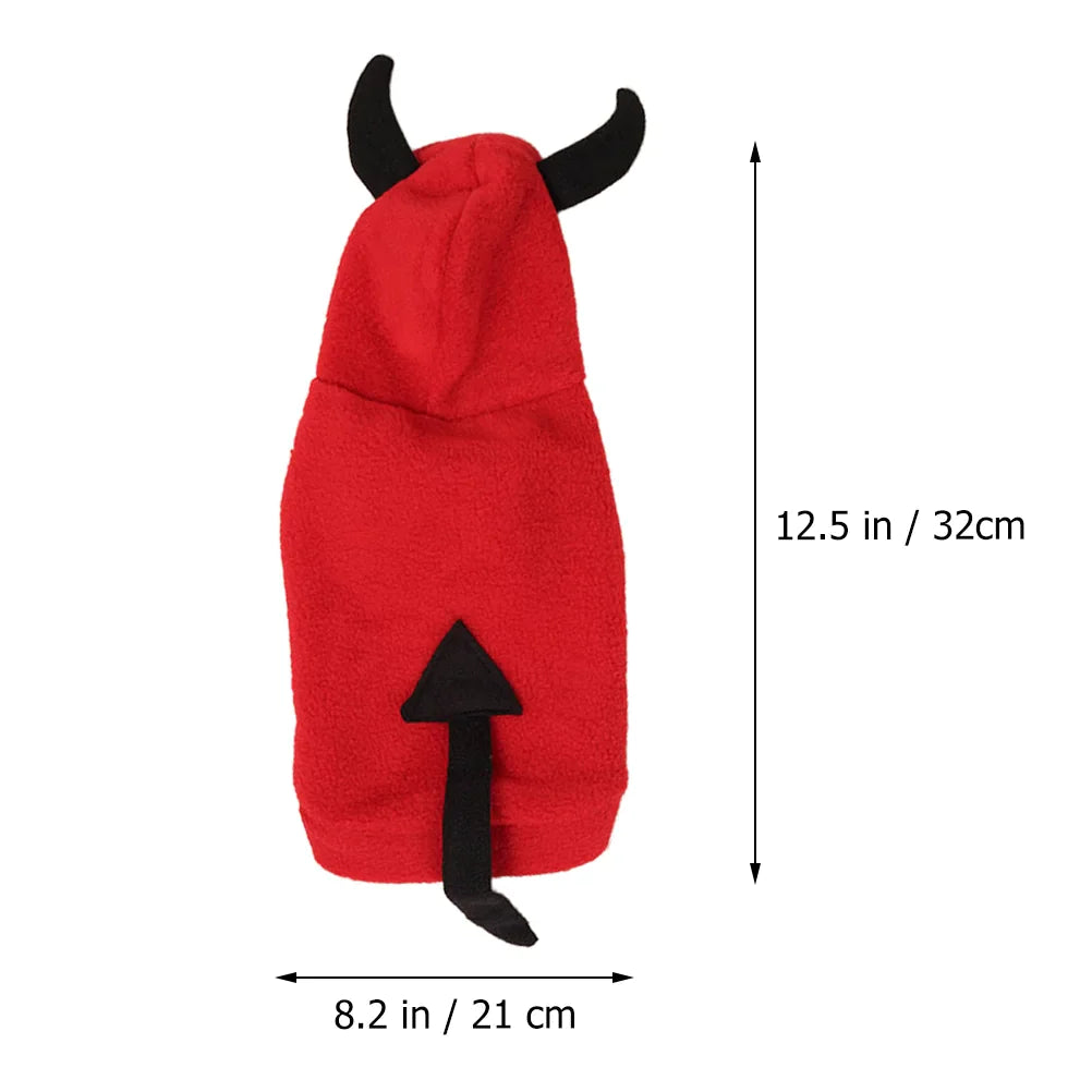 Halloween Themed Devil Dog Costume