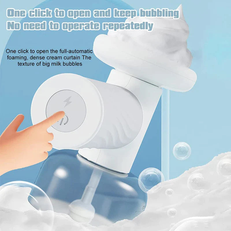 Wireless Auto Foaming Dog Bath Brush