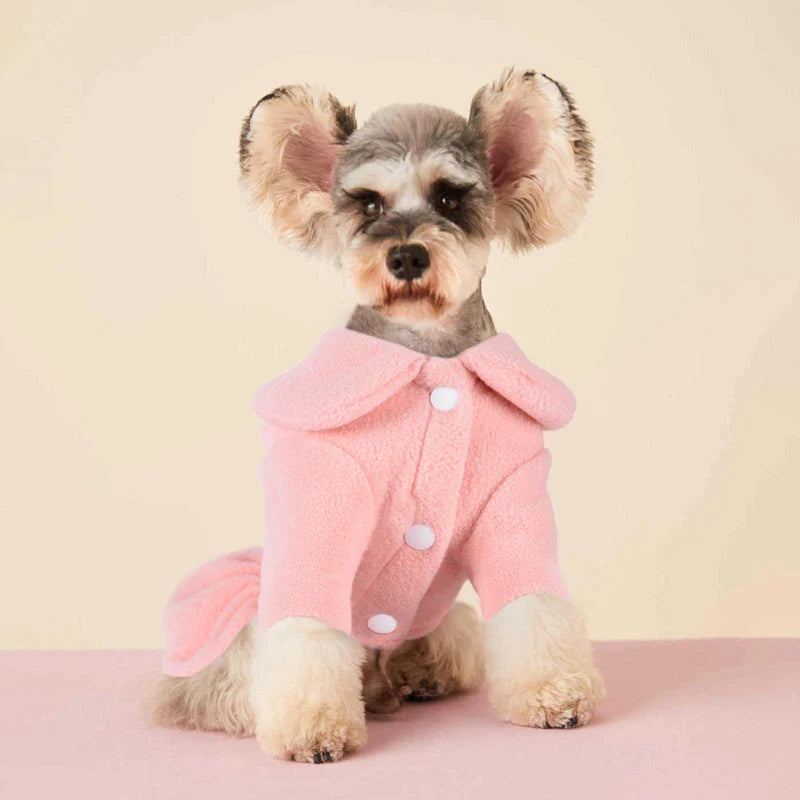 Cute Dog Fleece Cozy Sweater