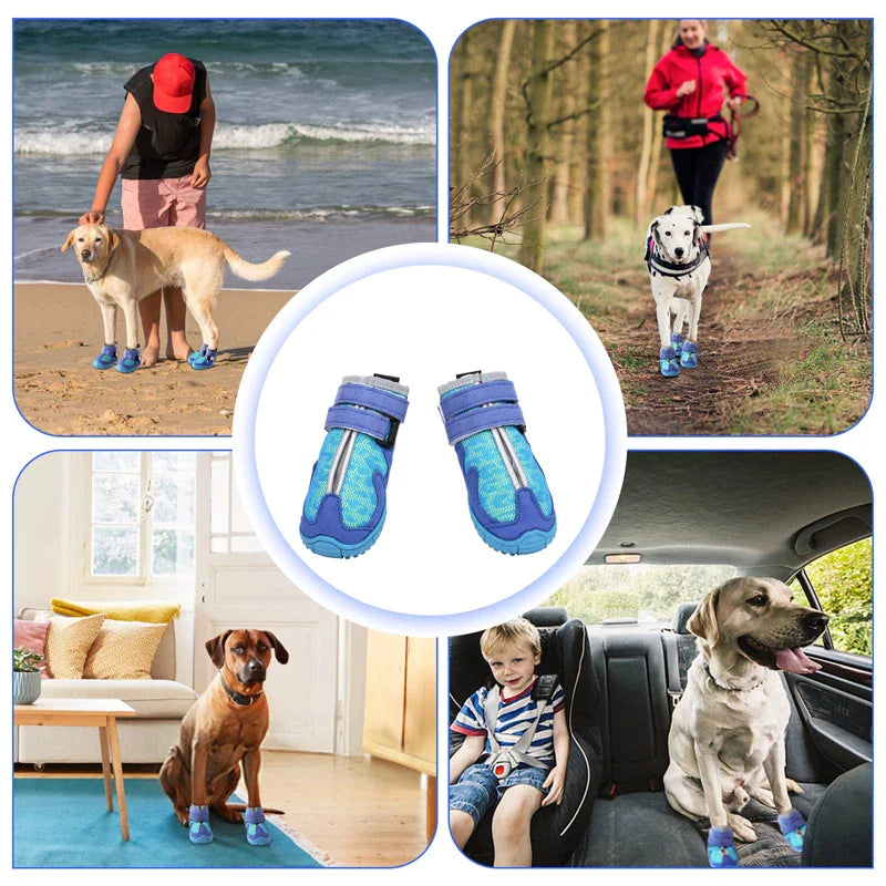 Durable Dog Snow Protectors Shoes