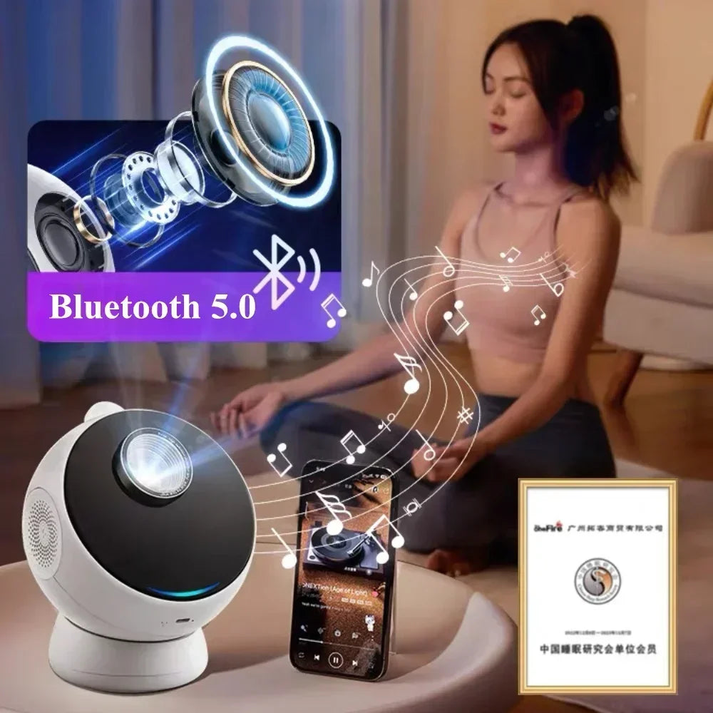 Meteor Bluetooth Galaxy Starry Sky Projector
