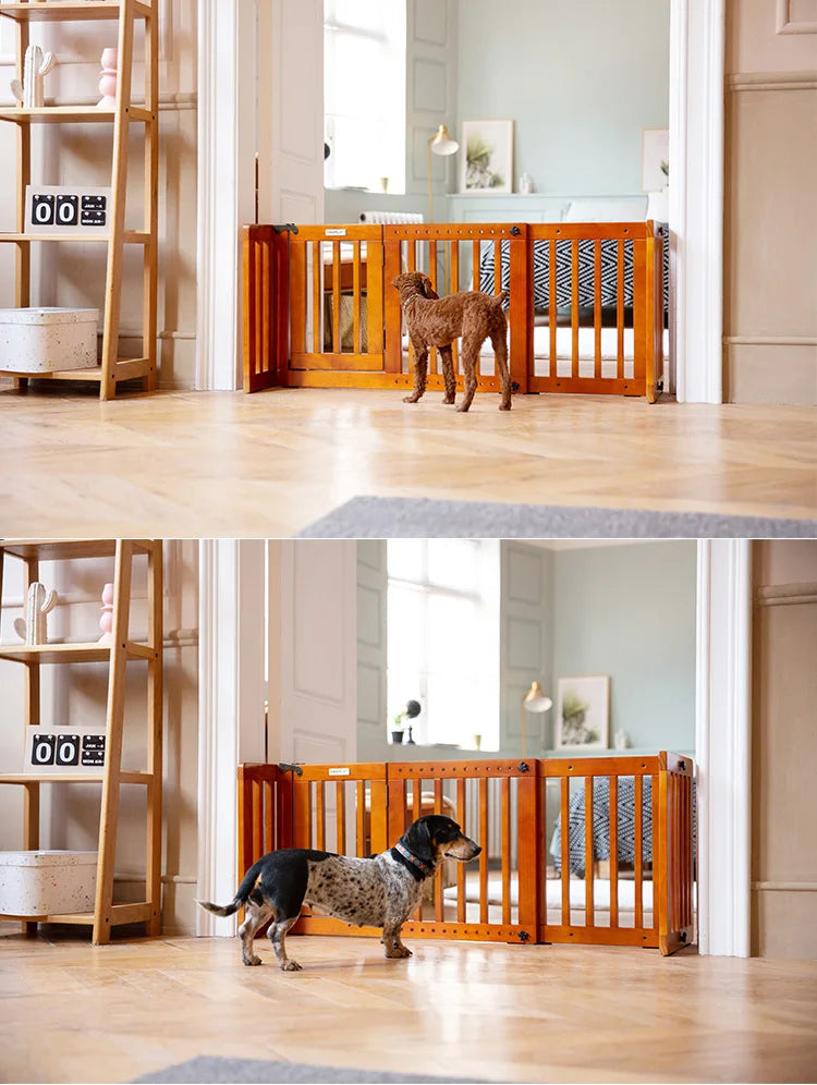 Luxury Solid Wood Dog Barrier Gate