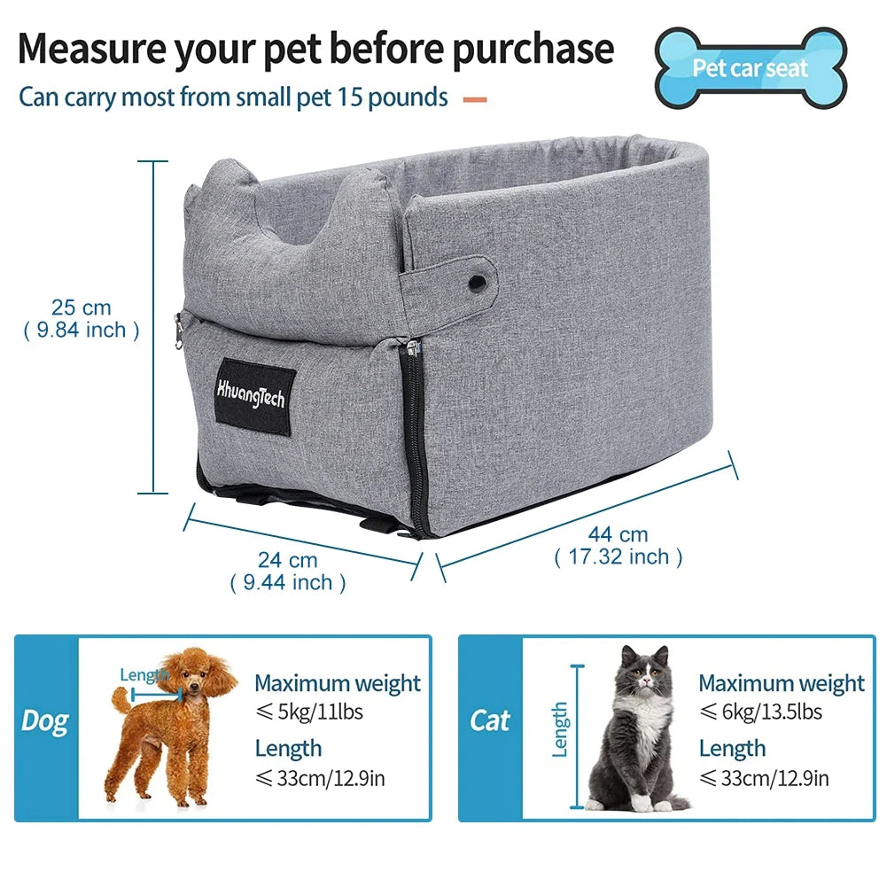 Portable Dog Car Central Console Booster