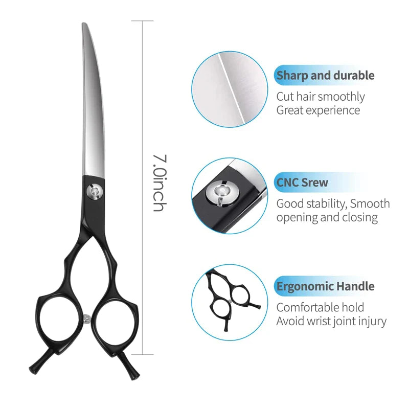 7-inch Long Super Sharp Pet Scissors