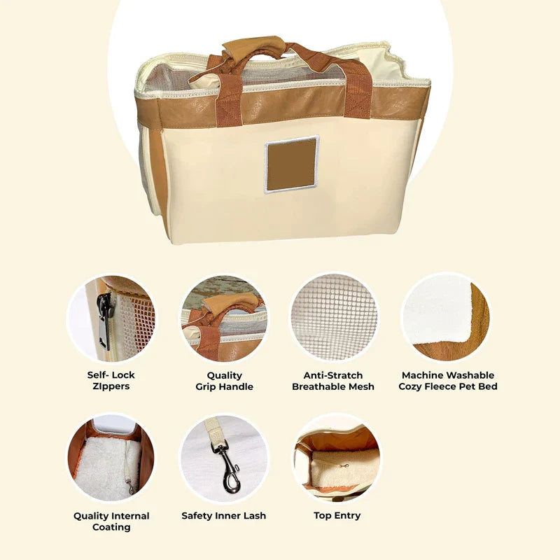 Waterproof Fashionable Soft Dog Carrying Bag