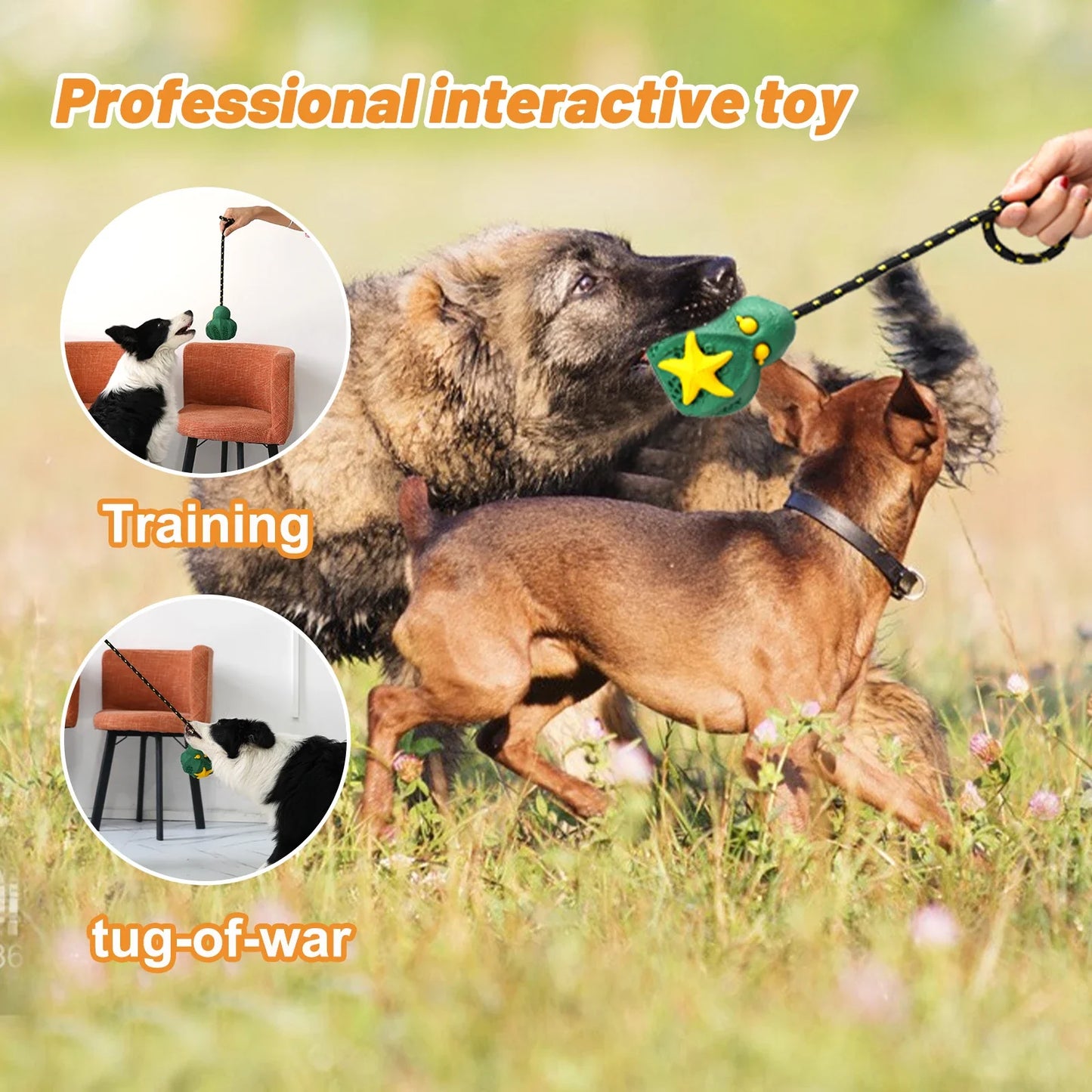 Tough Cute Octopus Dog Chew Toys