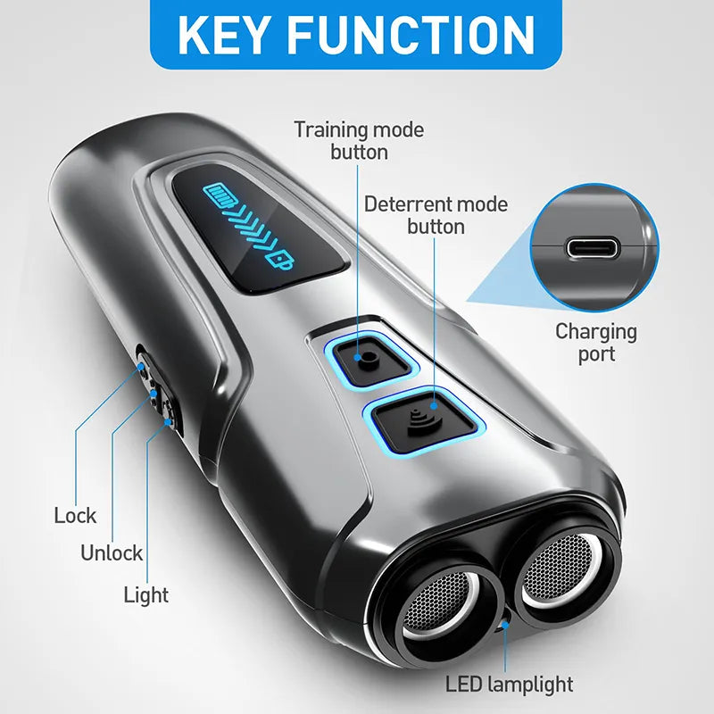 Dual Sensor Safe Ultrasonic Dog Repellers