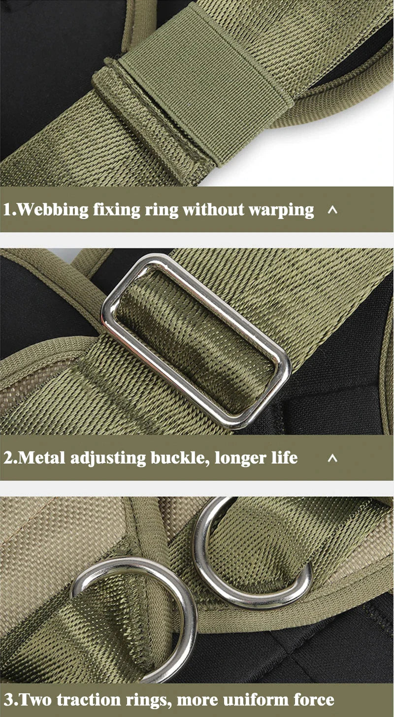Explosion Proof Big Dog Harness With Led Light