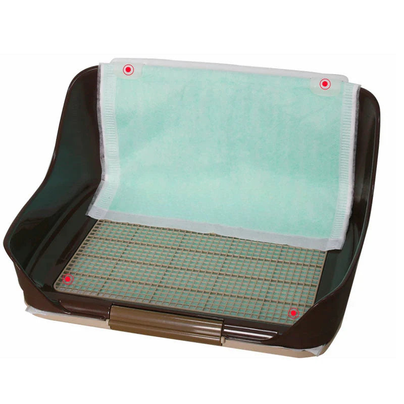 Protection Wall Dog Toilet Tray