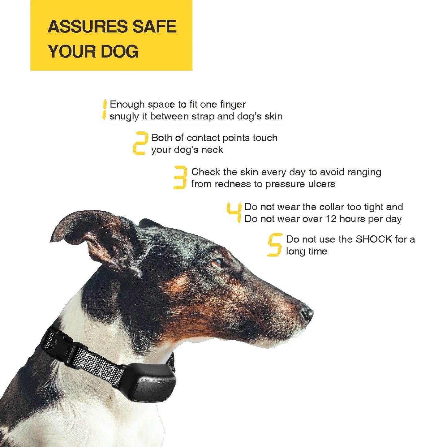 400M Remote Control TPU Dog Collar