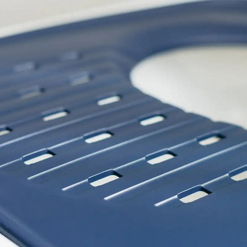 Square Top White Entry Cat Litter Box