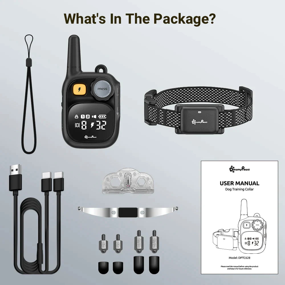 Large Sized LED Screen Dog Training Collar