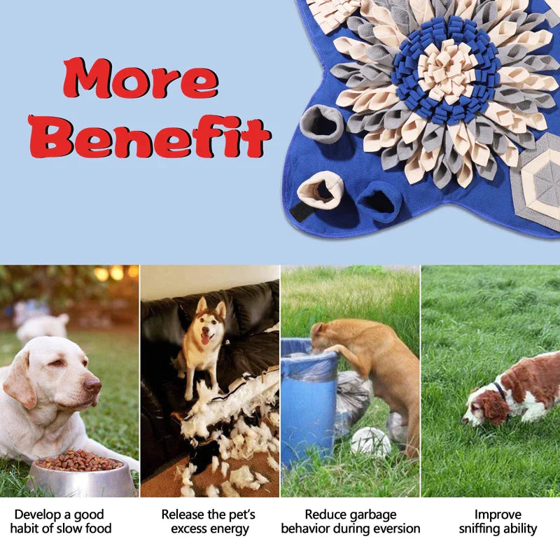 Non-Slip Portable Dog Foraging Skill Mat