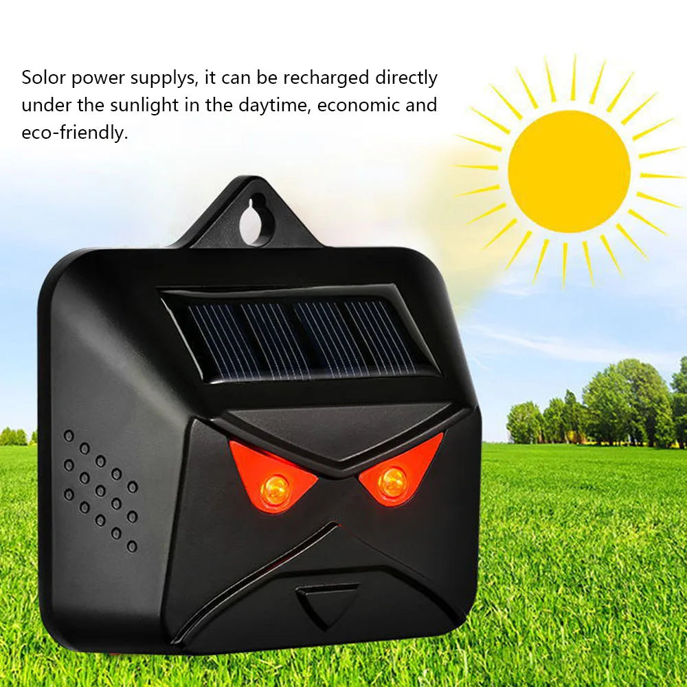 Multi-silicon Solar Panel Animals Repeller