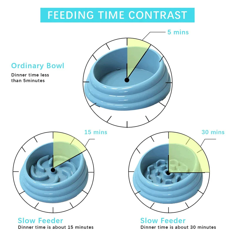 Diet Control Dog Maze Bowl