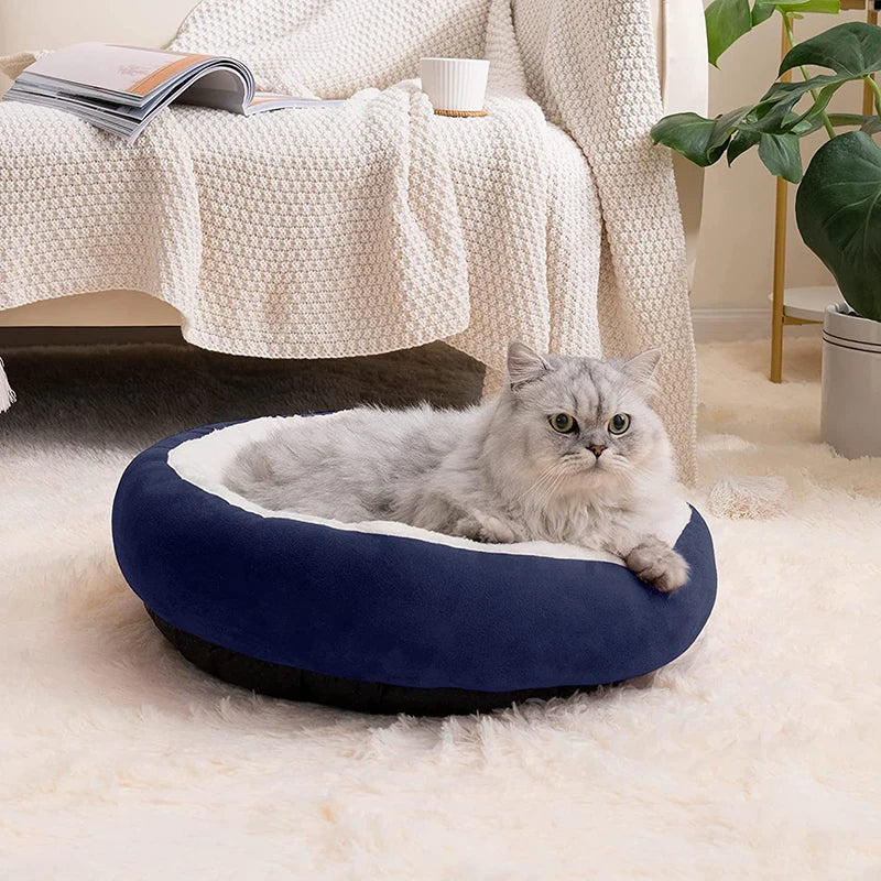 Calming Cozy Cat Bed