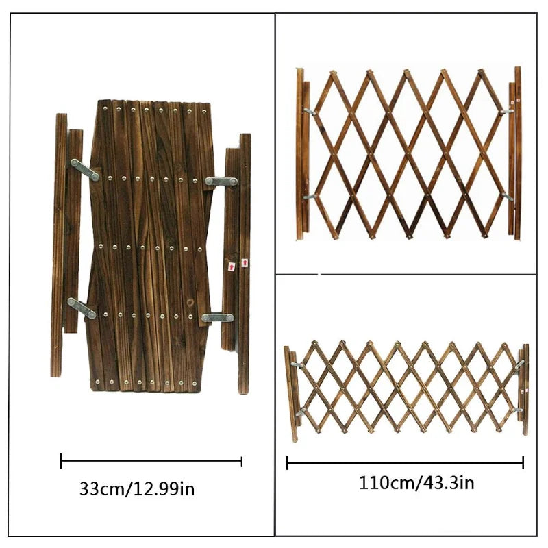 Retractable Folding Pet Home Gate