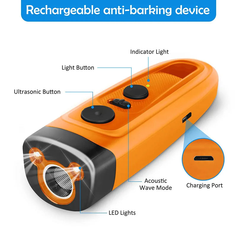 7.6m Ultrasonic Dog Repeller