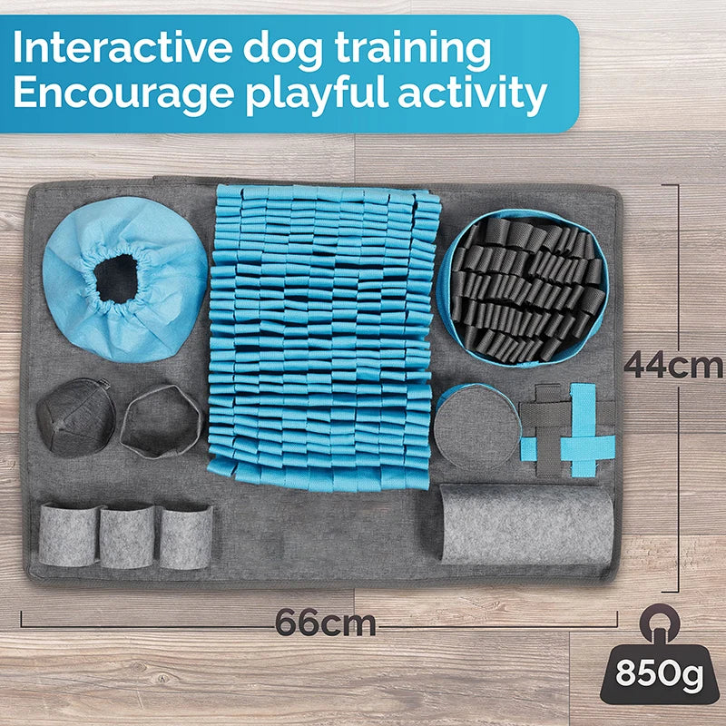 3 Difficulty Levels Eco-friendly Dog Snuffle Mat