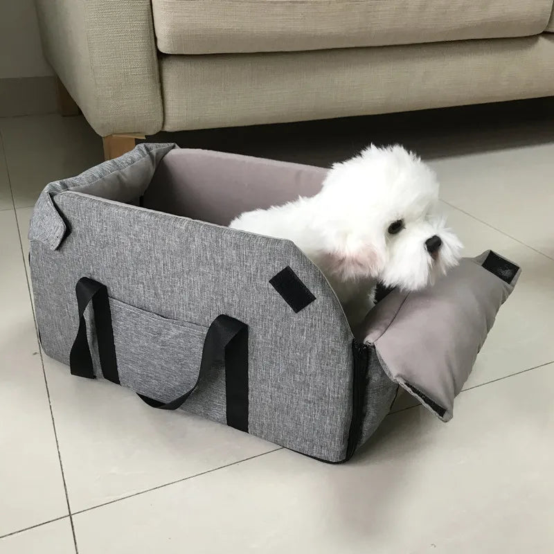 Oxford Cloth Dog Car Central Seat Carrier