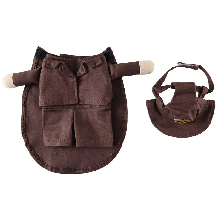 Funny Dispatch Rider Dog Costume