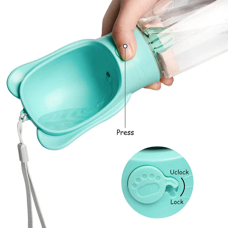 Durable Nontoxic Dog Water Bottle