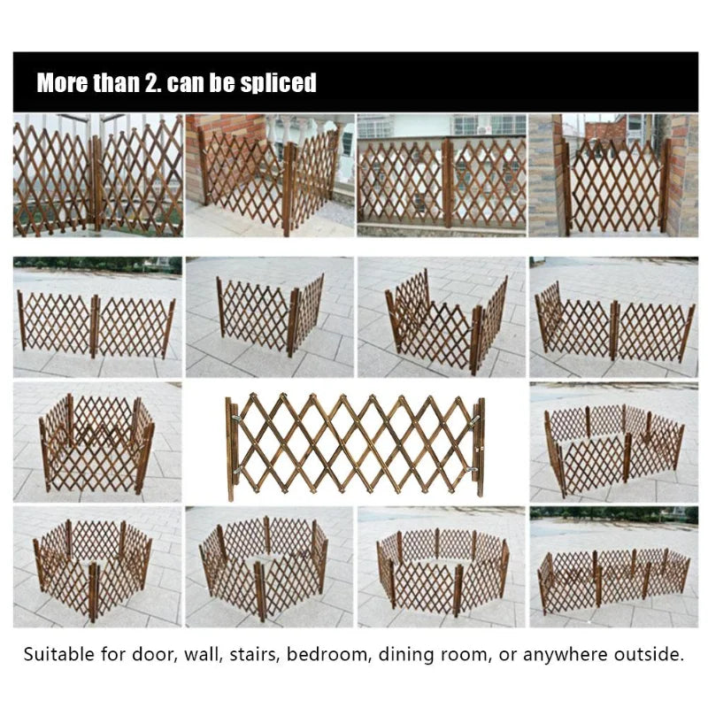 Retractable Folding Pet Home Gate