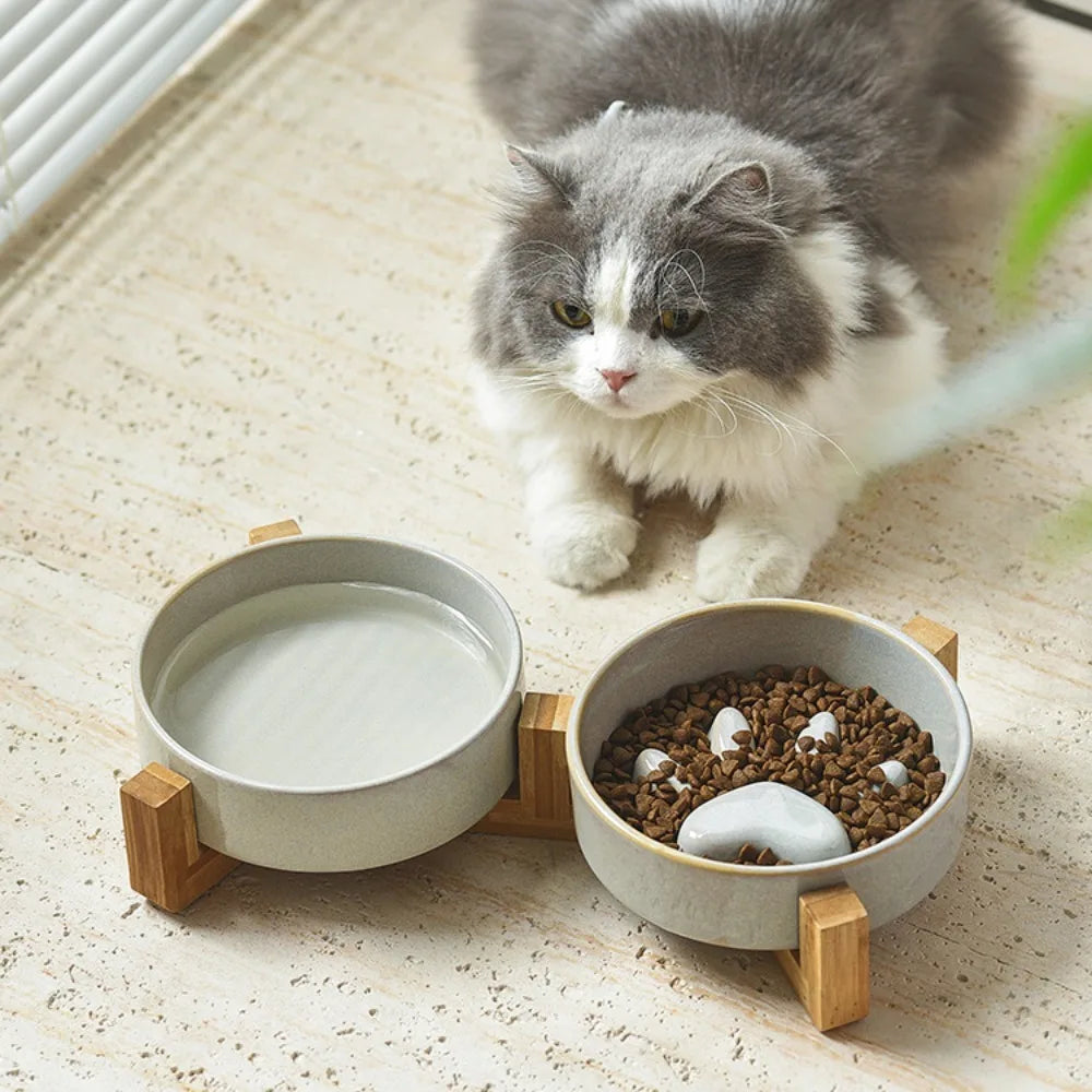 450ML Porcelain Ceramic Pet Bowl