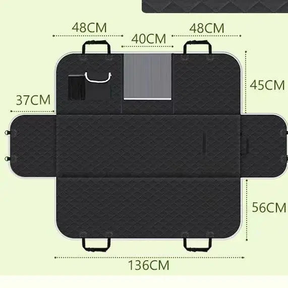 Luxury Dog Carrier Car Seat Cover