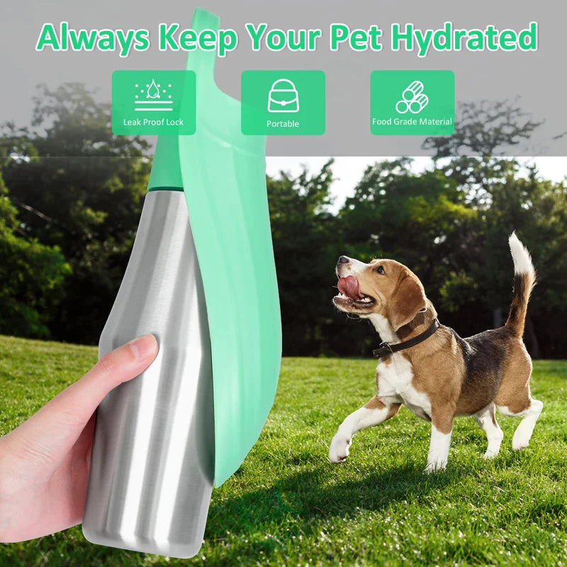750ml Portable Dog Water Bottle