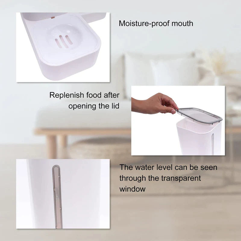 2 In 1 Eco-friendly Automatic Pet Feeder