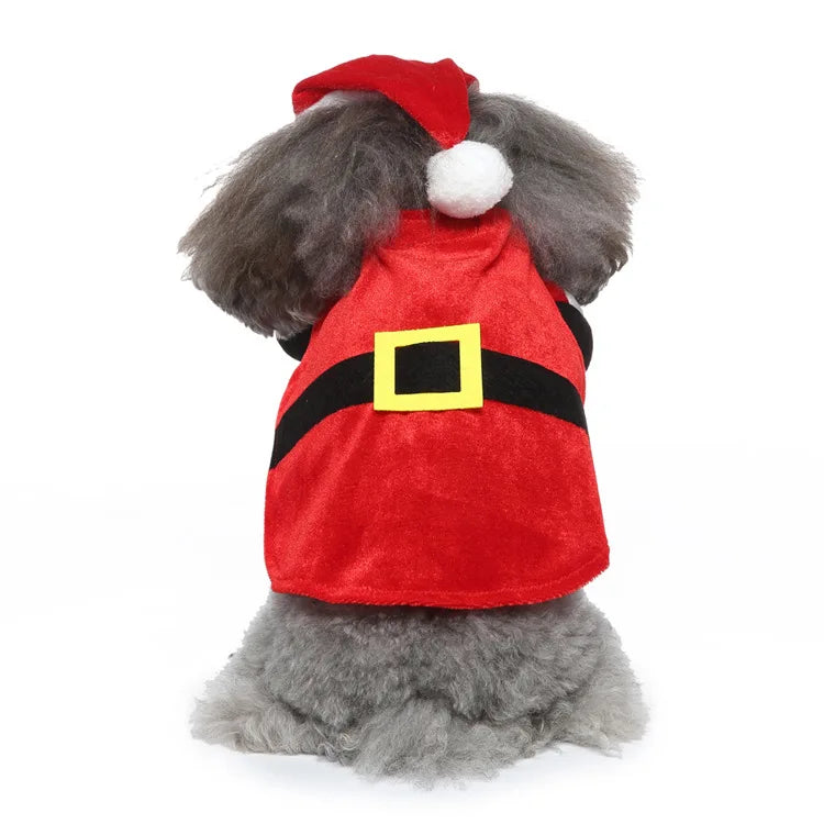 Funny Santa Dog Costume