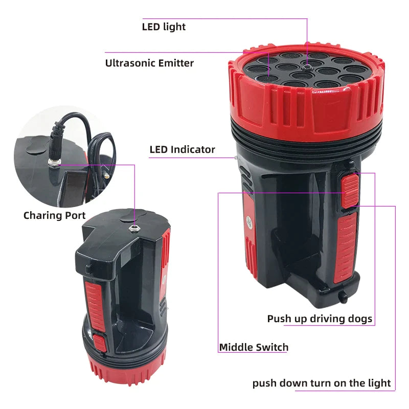 Powerful Ultrasonic Bark Control Repeller