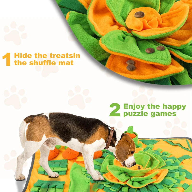 Squeaky Sniffing Puzzle Dog Snuffle Mats