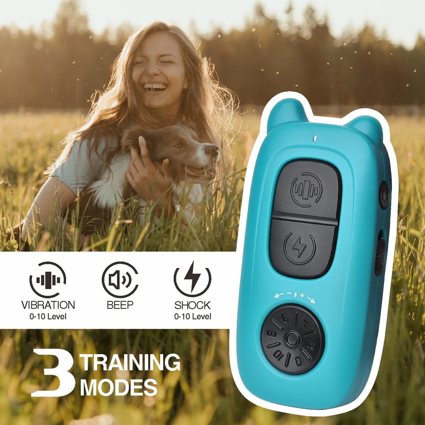 400M Remote Control TPU Dog Collar