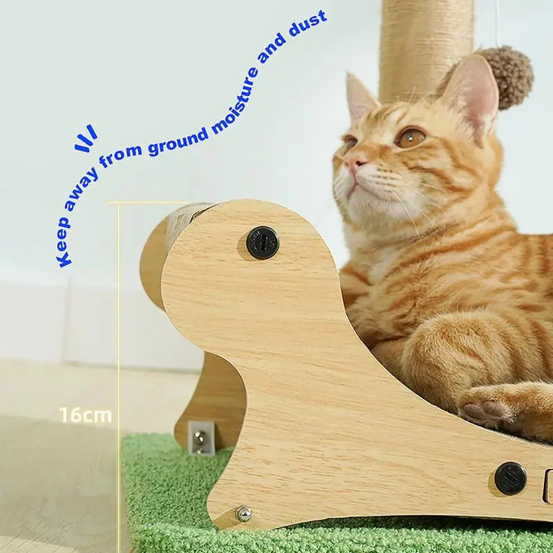 Coconut Tree Cat Scratching Post
