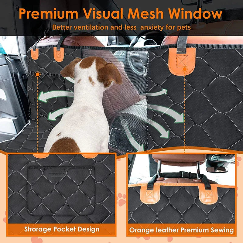 Anti-tear Mesh Window Dog Car Seat Protector