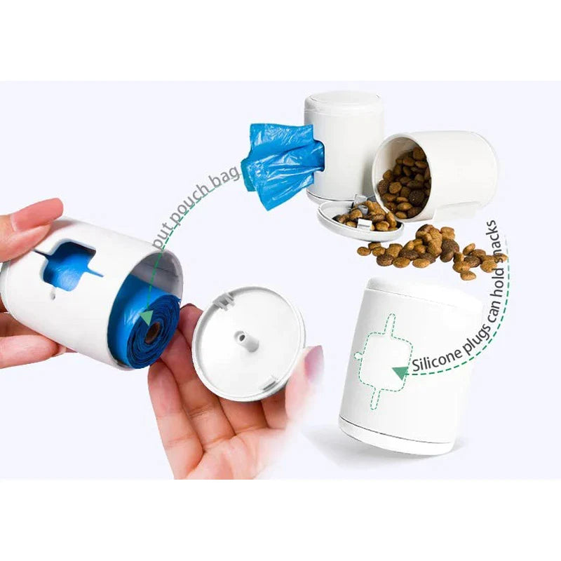 3-in-1 Retractable Dog Leash With LED Flashlight