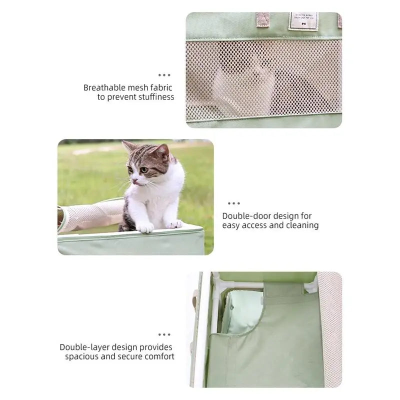 Luxury Safe Dog Car Seat Carrier