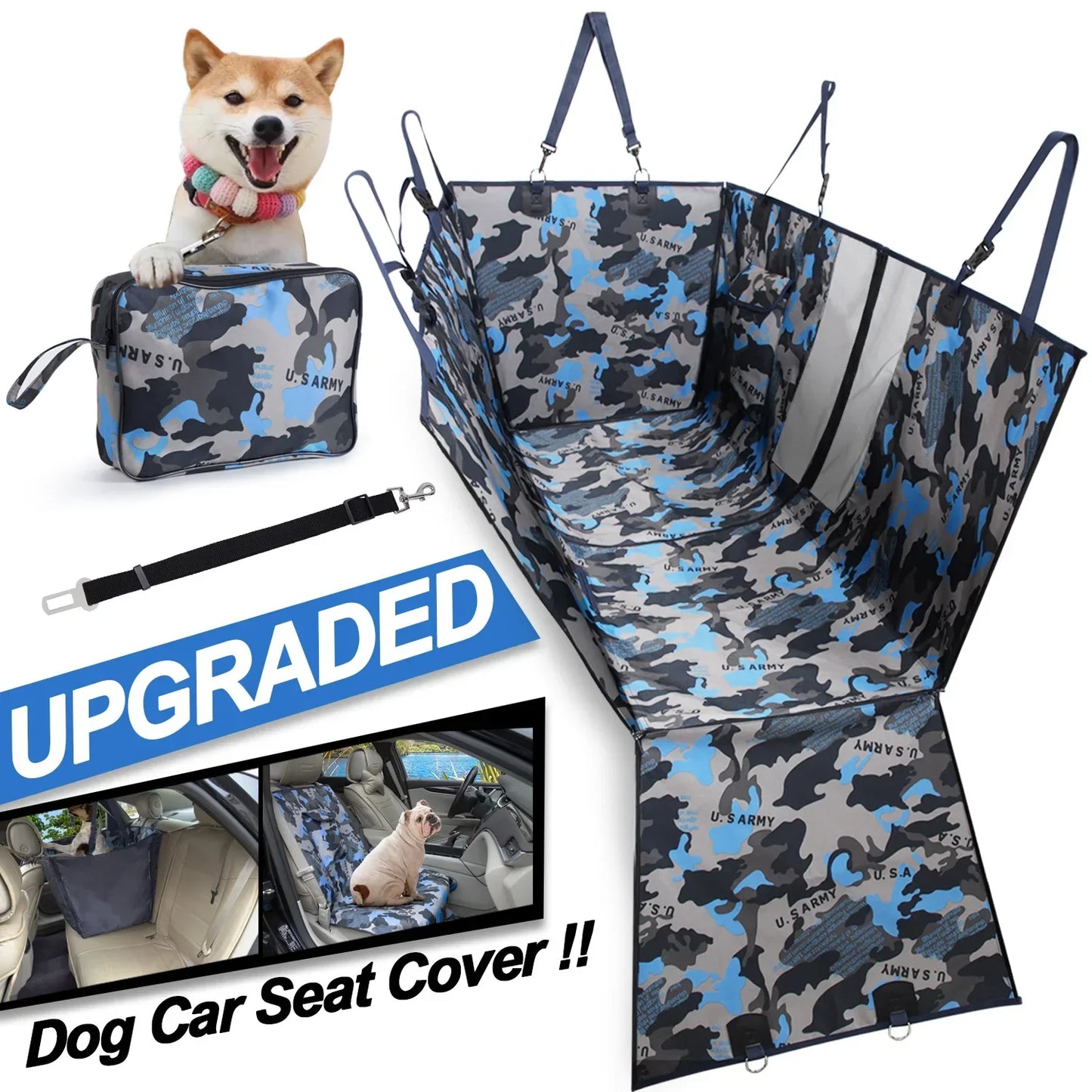 Waterproof Scratch Proof Dog Car Seat Cover