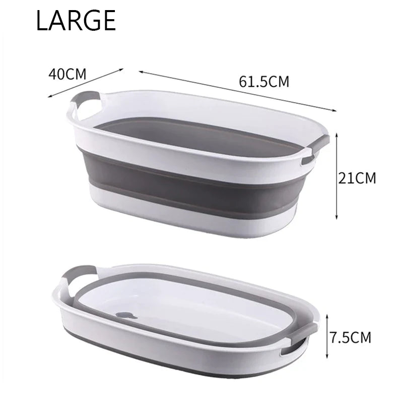 Silicone Foldable Pet Shower Bathtub