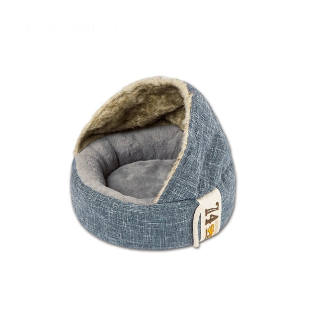 Luxury Warm Plush Doughnut Pet Bed